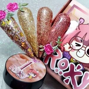 Acrylic power nail professional REBEL PINK ROXY